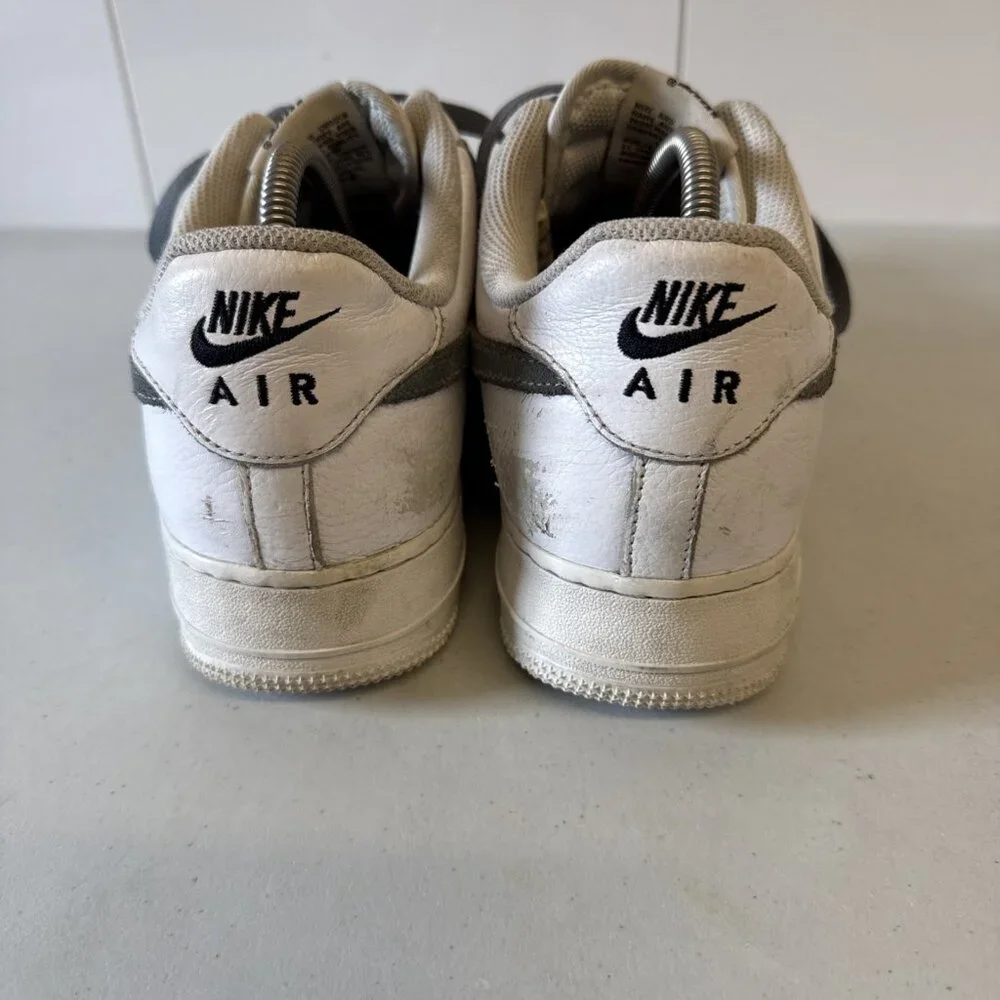 NIKE  AIR FORCE 1 Low White /Grey  Men's Size 10.5‎ DN4162-991 V02NI